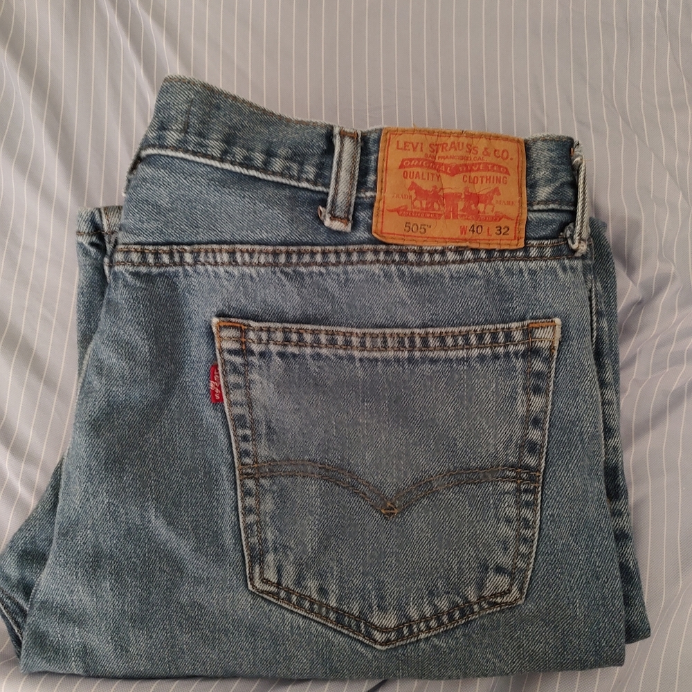 A nice pair of Levi's 505 jeans